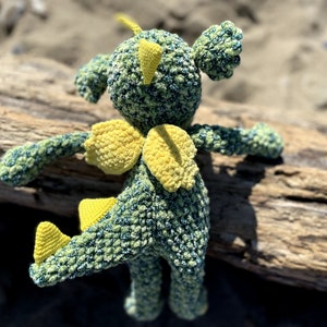 Adorable Crochet Dragon Plush Pattern: Perfect DIY Toy or Gift for All Ages!