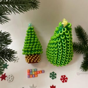The tree and its trunk placed side-by-side on a neutral background