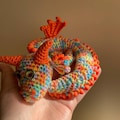 Crochet Dragon Pattern Sensory - Fidget Toy with Beads for ADHD Autism - PDF -English