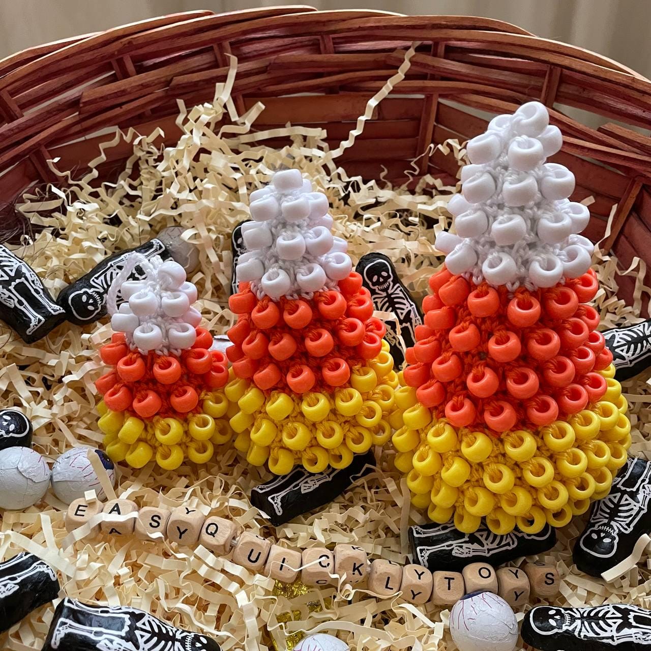 39 Candy Corn Crochet Patterns to Sweeten Your Autumn Decor 10 Candy Corn Sensory Tree Crochet Pattern: Fidget Toy 3