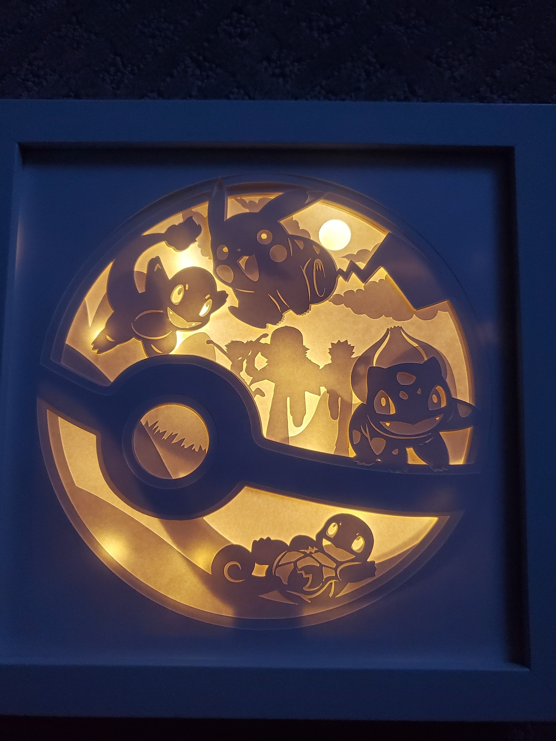 Pokemon Lightbox Etsy