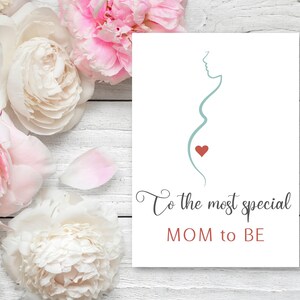 Feliz Día de la Madre / Mamá Especial para ser Tarjeta / Imprimible / Descarga Digital