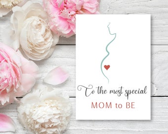 Feliz Día de la Madre / Mamá Especial para ser Tarjeta / Imprimible / Descarga Digital