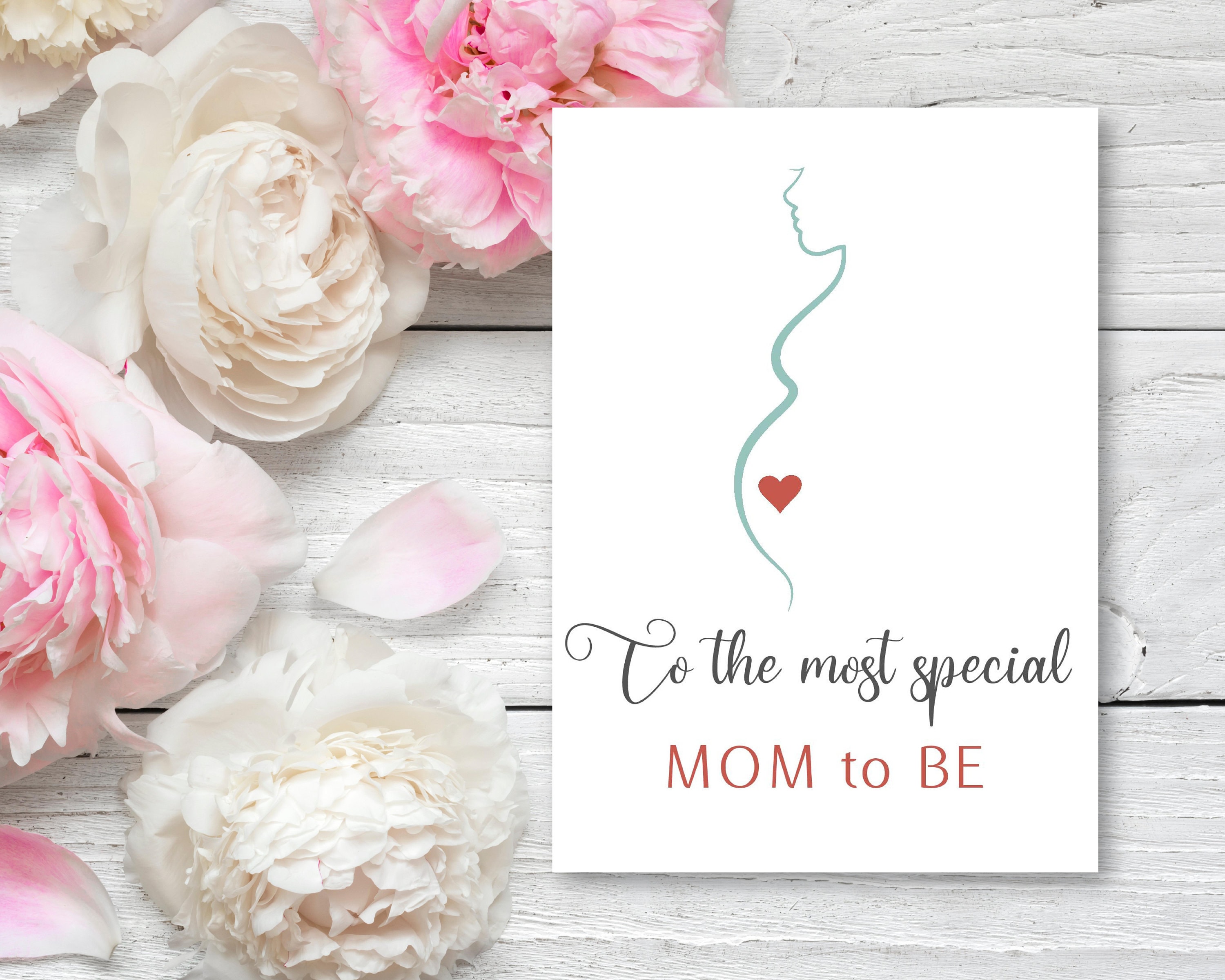 Happy Mother's Day Special Mom to Be Card Printable Digital Download ...