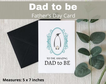 Futuro papá - Tarjeta del Día del Padre / Imprimible