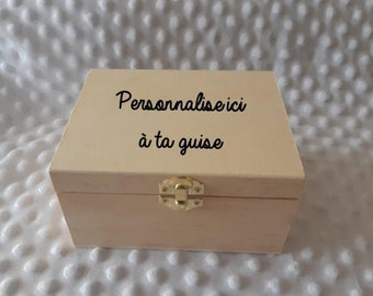 Boite Souvenirs Bebe Naissance Etsy