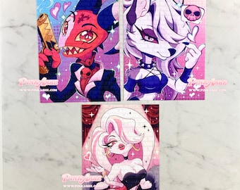 Cartoon Sinners - Mini Prints