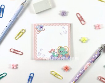 Cthulu CALL ME MemoPad - Stationery - Kawaii Cryptid