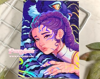 We Could Be Free - Holographic Foil Print