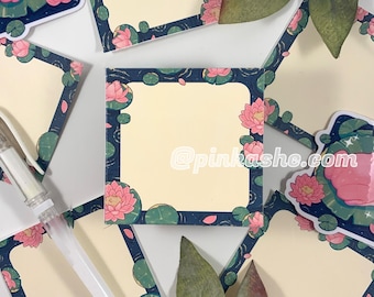 Lily Pad MemoPad -Kawaii - Stationary - Planner - School Supplies