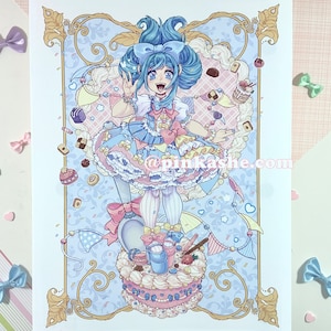 Bunbun Miku Print - Kawaii - Cinna - Anime
