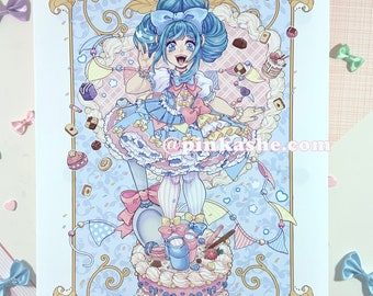 Bunbun Miku Print - Kawaii - Cinna - Anime