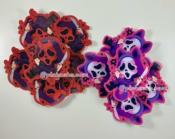 Ghost Cutie Glossy Sticker – Slasher Anime Kawaii Decal