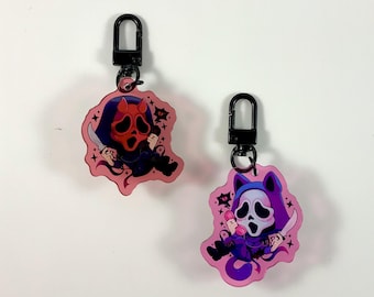 Ghost Cutie Charm- Slasher Charm _ Anime Keychain - Kawaii Charm