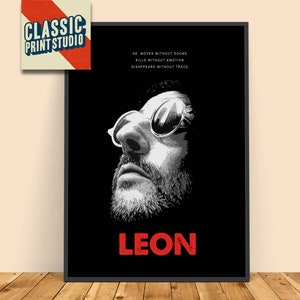 Leon the hitman Poster and Print