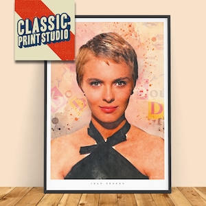 Jean Seberg Watercolour | Poster | Print