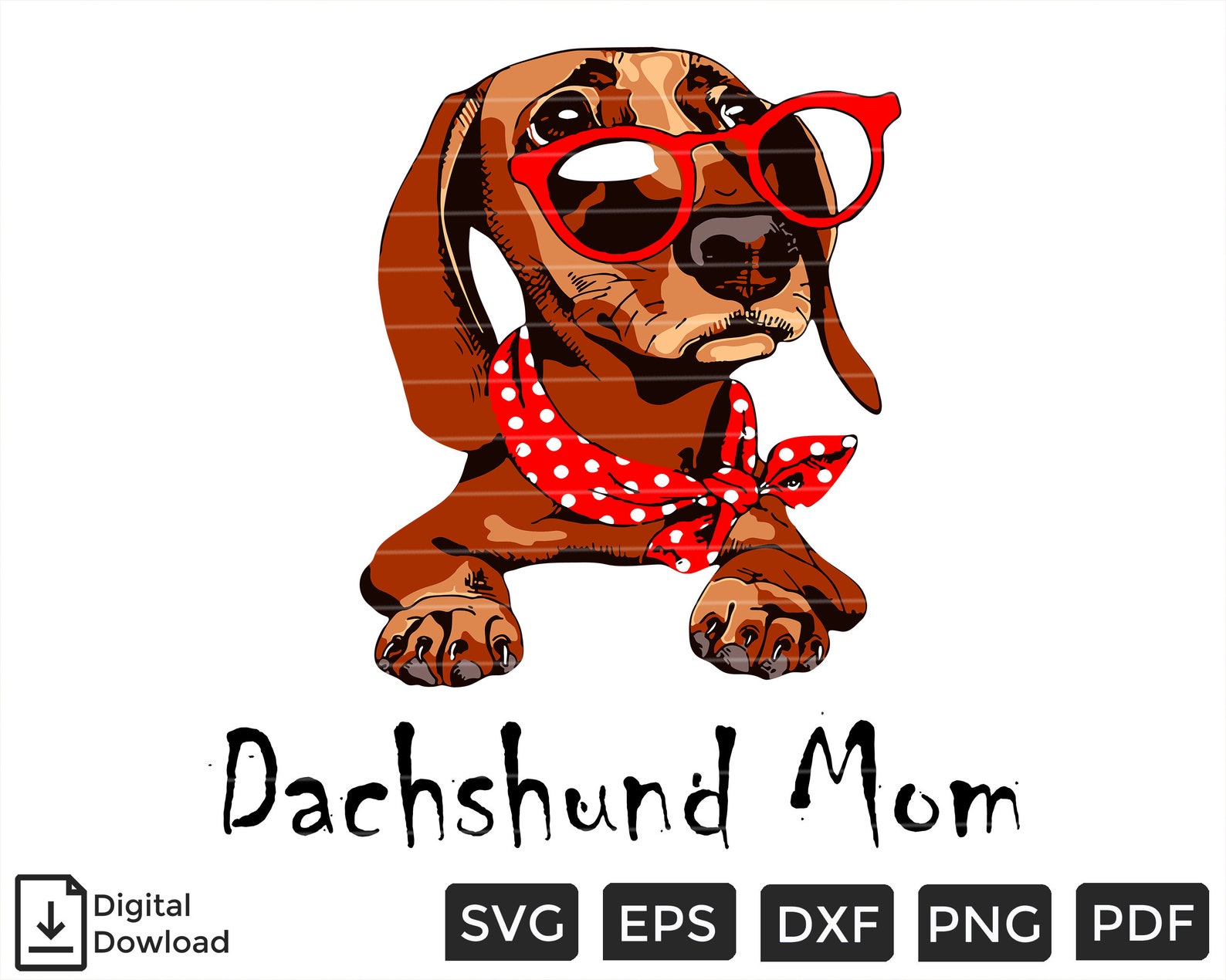 Free Free Dachshund Mom Svg Free 110 SVG PNG EPS DXF File