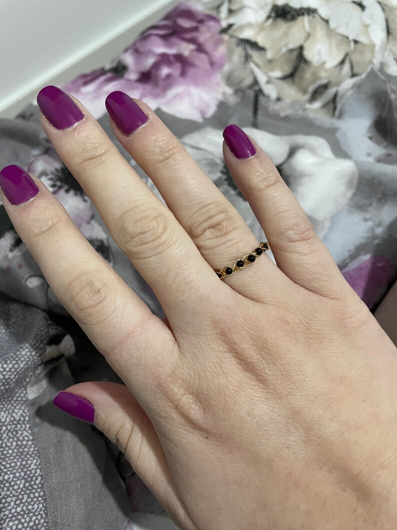 snowflake obsidian Gemstone wire rings lapis lazuli and malachite FREE U.K onyx DELIVERY
