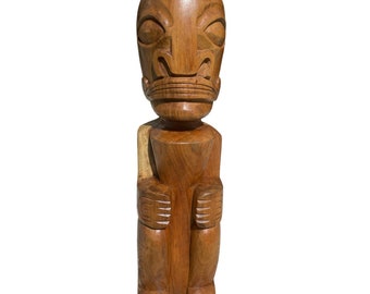 Tahitian Tiki Figure | Natural 20"