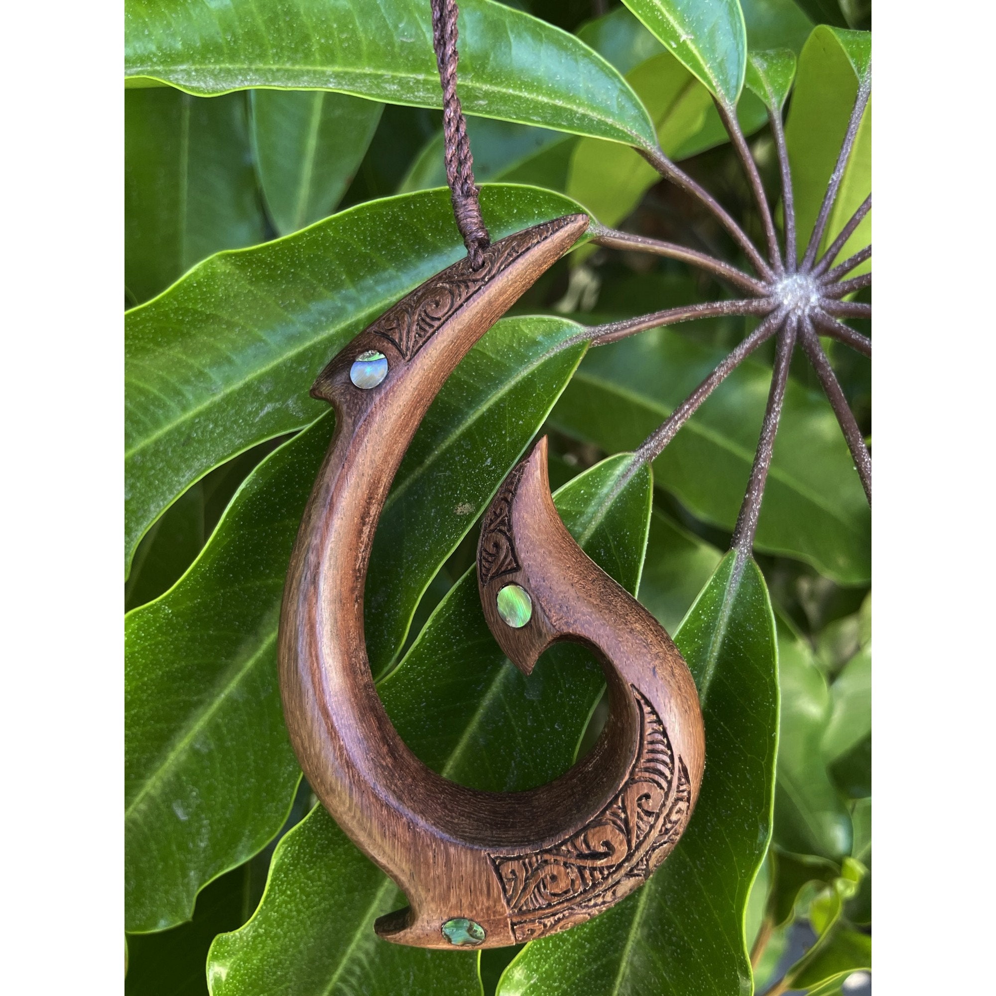 Hawaiian Makau | Fish Hook Necklace