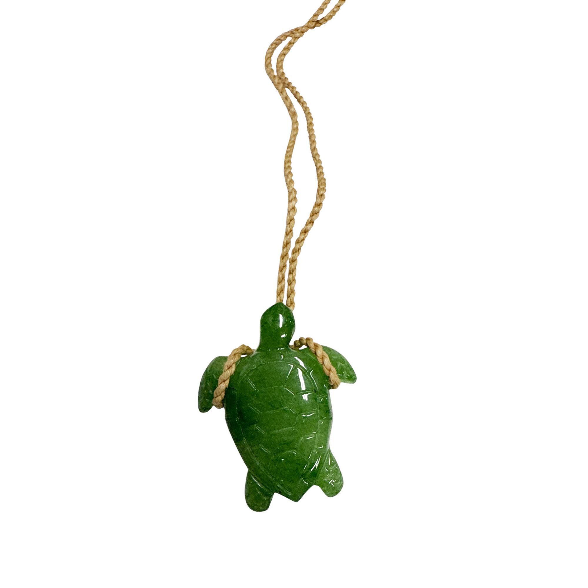 Jade Sea Turtle | Hawaiian Necklace