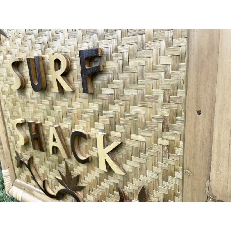 Surf Shack | Bamboo Sign 20