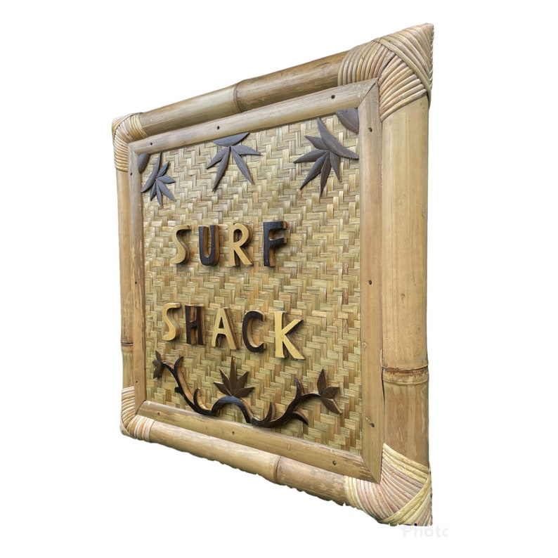 Surf Shack | Bamboo Sign 20