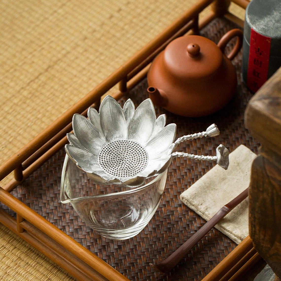 Handmade Tea DrainTea StrainerStrainers TeaTea Strainer Etsy