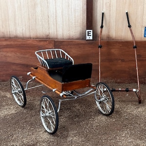 4-Wheel Harness Buggy - Schnittmuster und Schritt für Schritt Anleitung für Ihren Breyer oder anderes Modellpferd