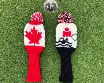Knitting Pattern - Design Your Own Driver Cover - Golf