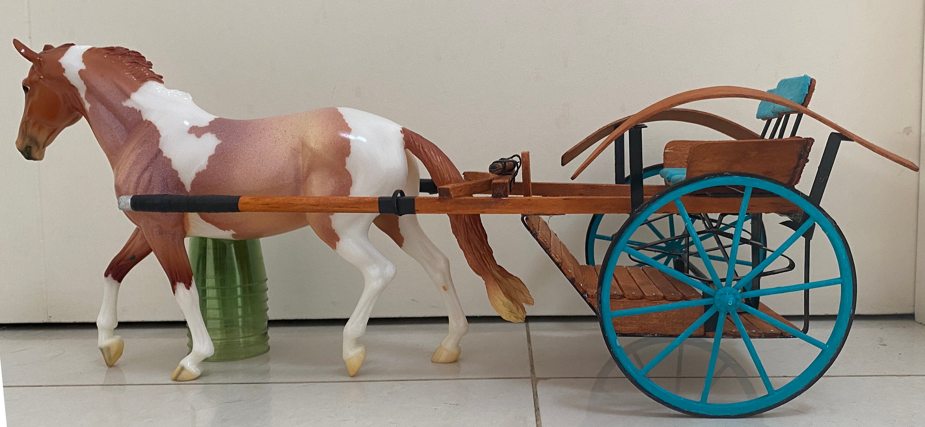 Pattern to make a model horse cart. Meadowbrook Pattern. Etsy España