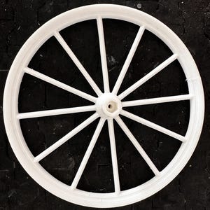 STL-Datei für Kutschenräder - Designed für Modellpferdekutschen