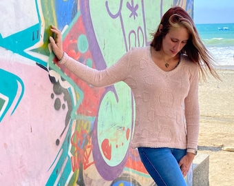 Bits and Stirrups - Horse Riding Sweater - Knitting Pattern