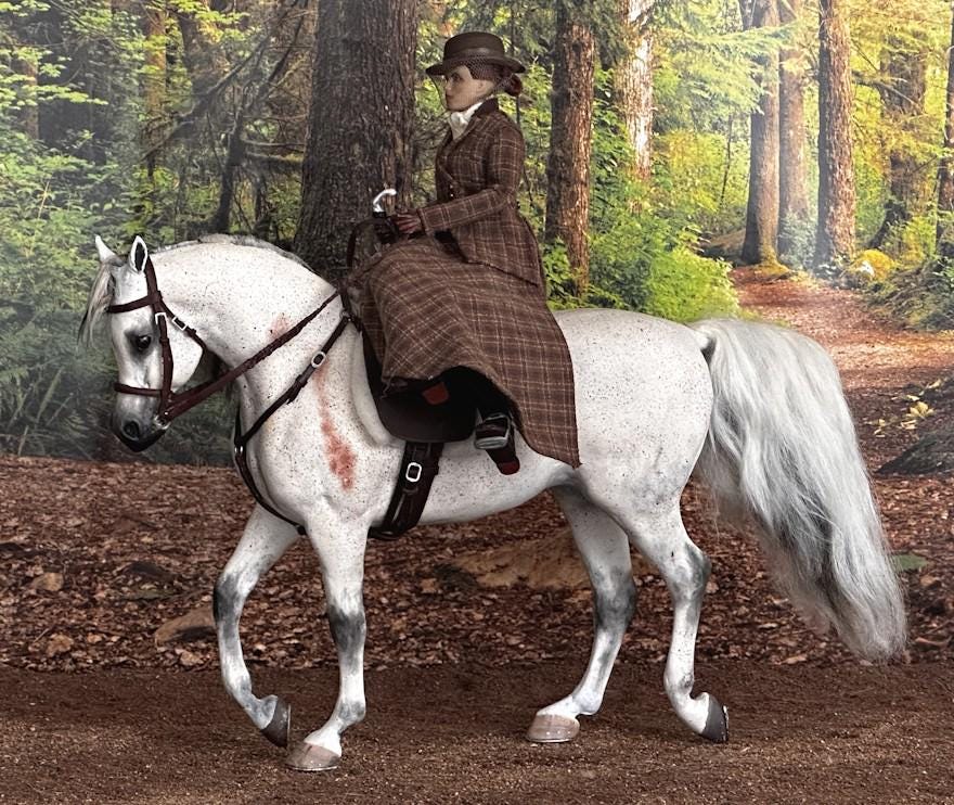 Book on Making English Riding Clothes Patterns for 1/9 Scale 8