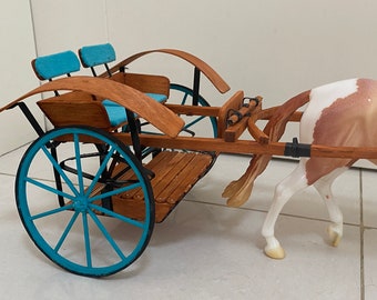 Model Horse Meadowbrook Cart Pattern. Traditional Scale with info for other scales.