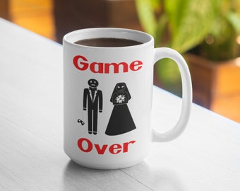 Juego sobre la taza de boda - taza de 11oz 15oz taza