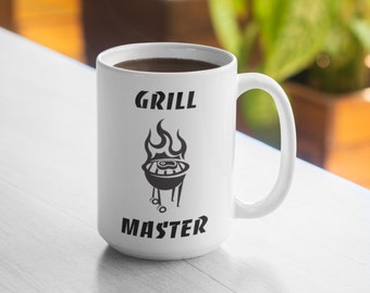 Grill Master Mug - Taza de 11 oz 15 oz Taza