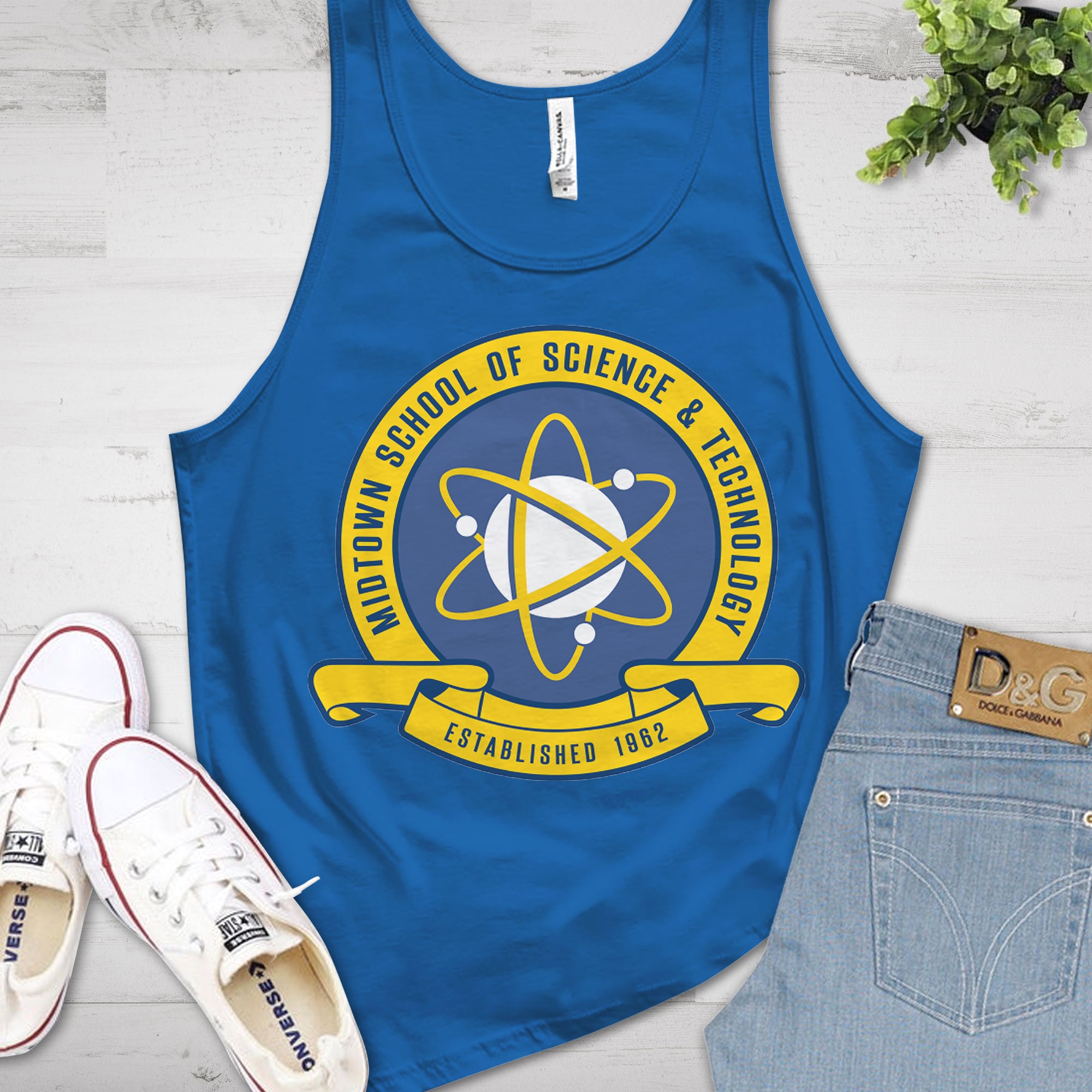 Midtown School of Science & Technology Gym Class School Tank | Etsy