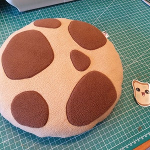 Plush cookie fursuit prop