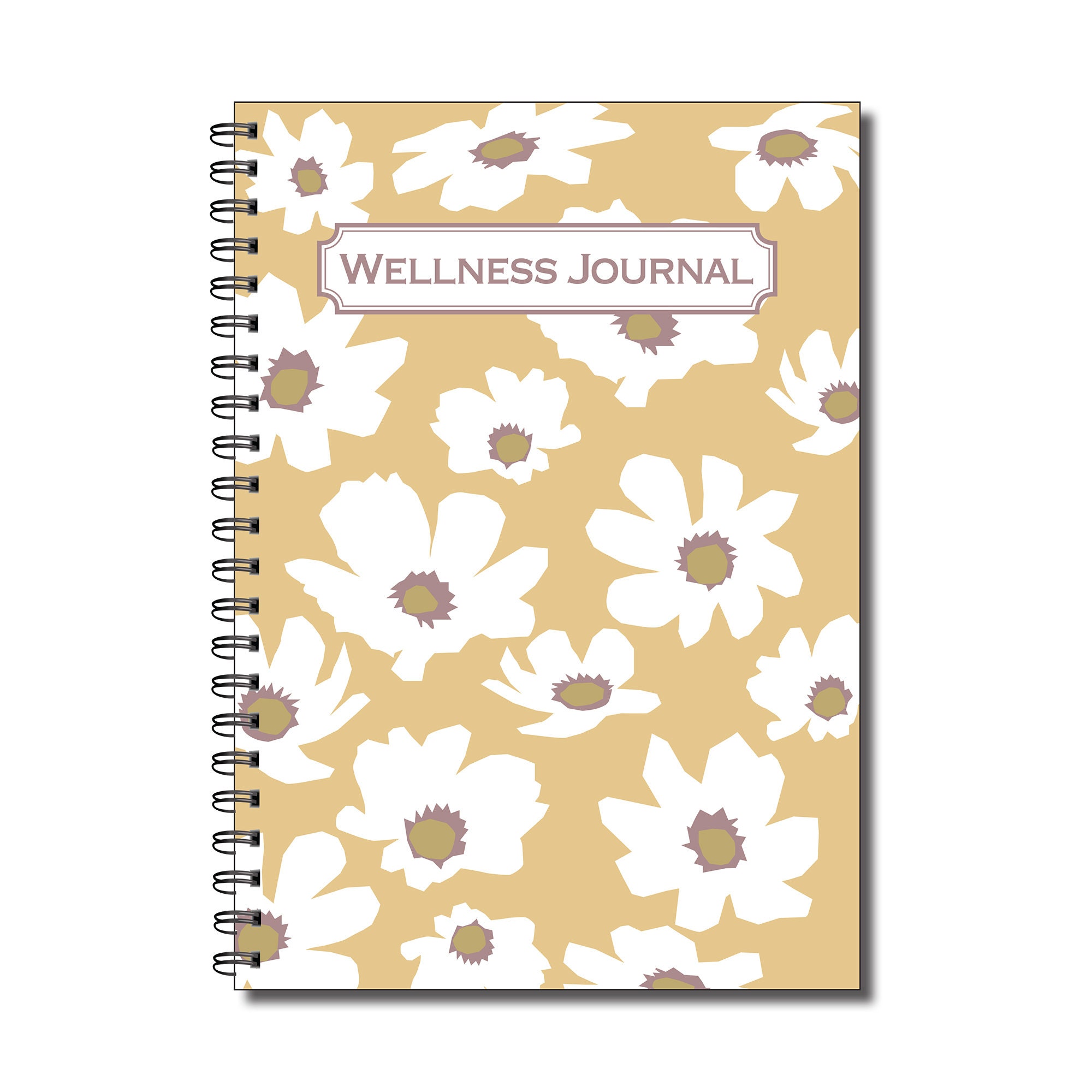 Designer Wellness Journal A5 book Etsy