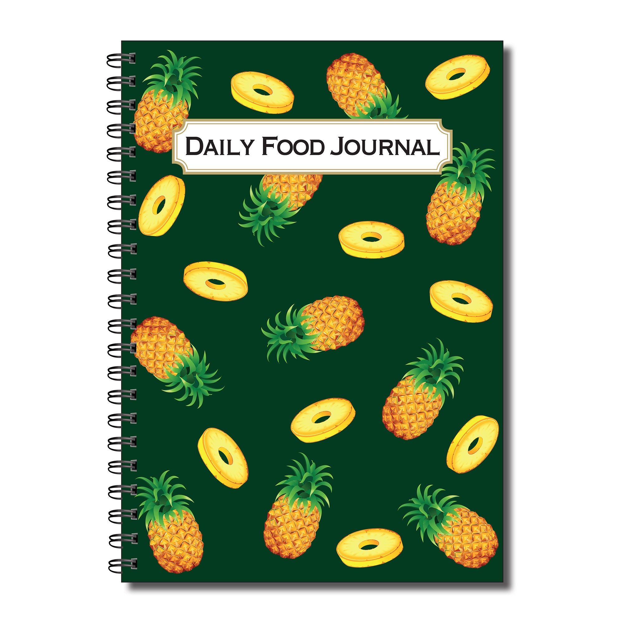 Designer Daily Food Journal A5 book