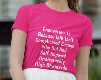 Womens Enneagram 1 T-Shirt