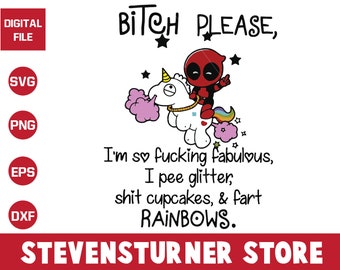 Cricut Stock Photo I Wake up Gorgeous SVG VectorCutting File PNG Download Funny Poop Glitter Unicorn Fart Diva Clip Art Silhouette