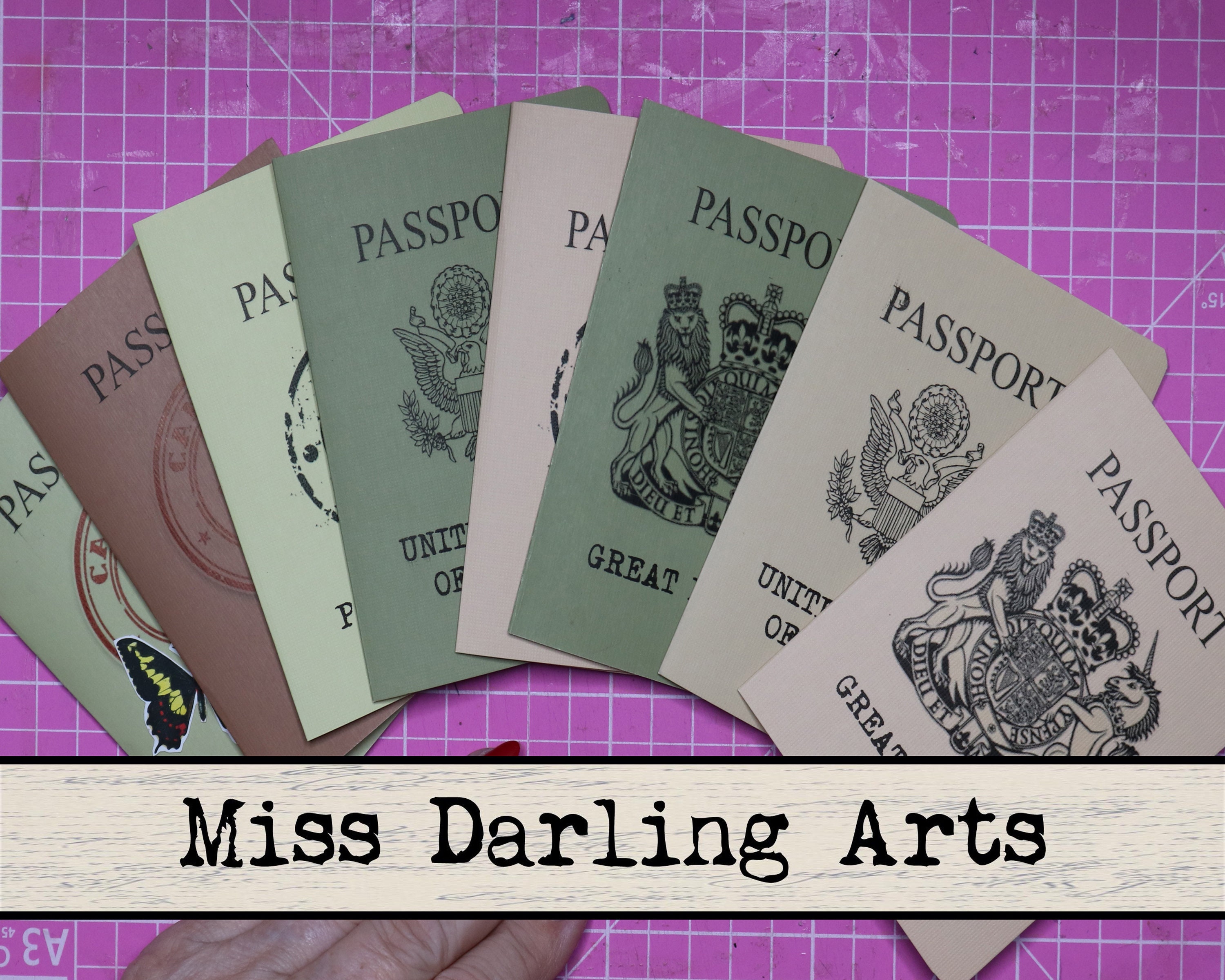 Craft Your Travel Memories: Master the Art of Scrapbooking — Passports