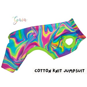 CUSTOM Italian greyhound Romper TRIP / jumpsuit