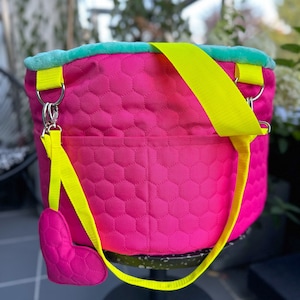 DOG Bett TRAGEtasche, Reisetasche, Reisebett, Luxus-Hundetasche, Haustier-Reisetasche