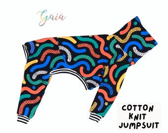 CUSTOM Italian greyhound Wiggly / jammies / jumpsuit