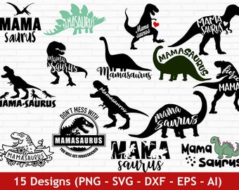 Download Dinosaur Mom Svg Etsy