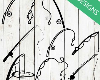 Download Fishing Pole Svg Etsy