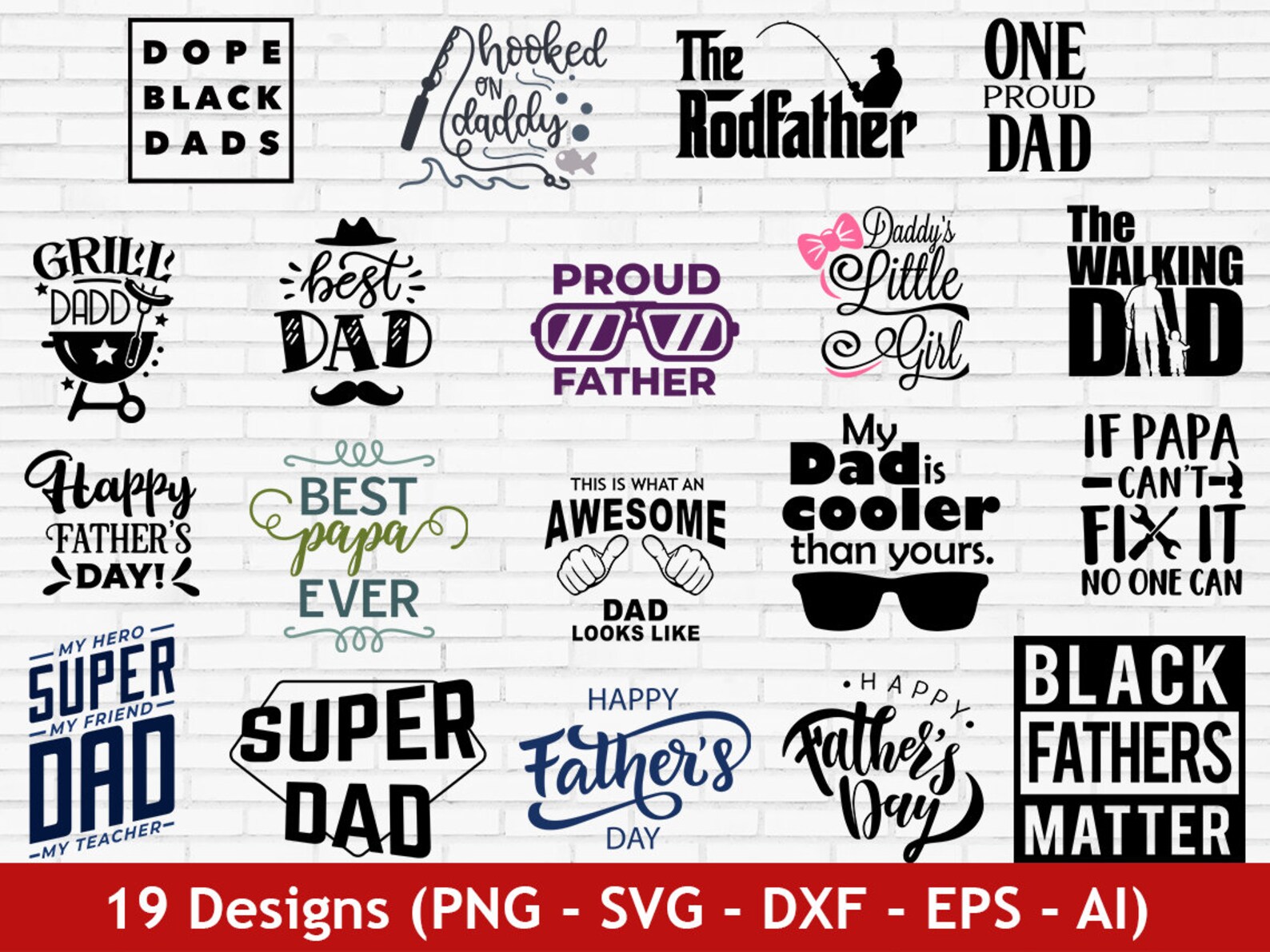 Download Best Dad Ever Svg Father Svg Bundle Fathers Day Svg Png | Etsy